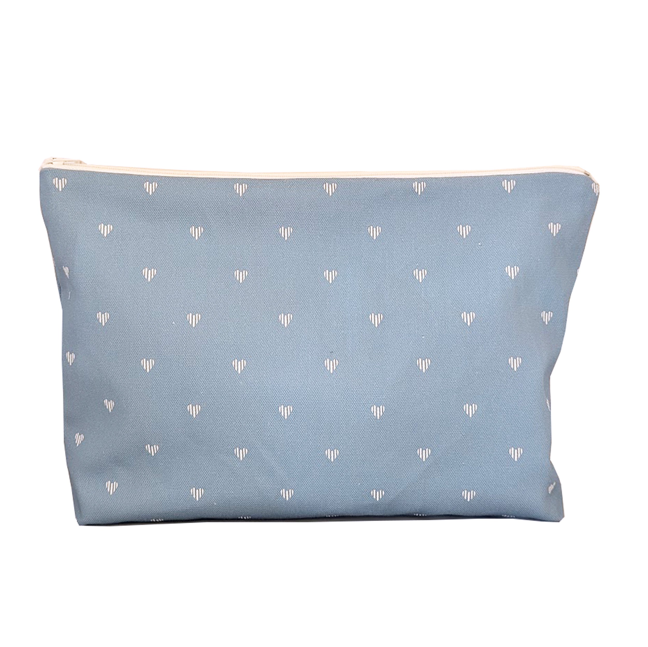 Blue Hearts Washbag