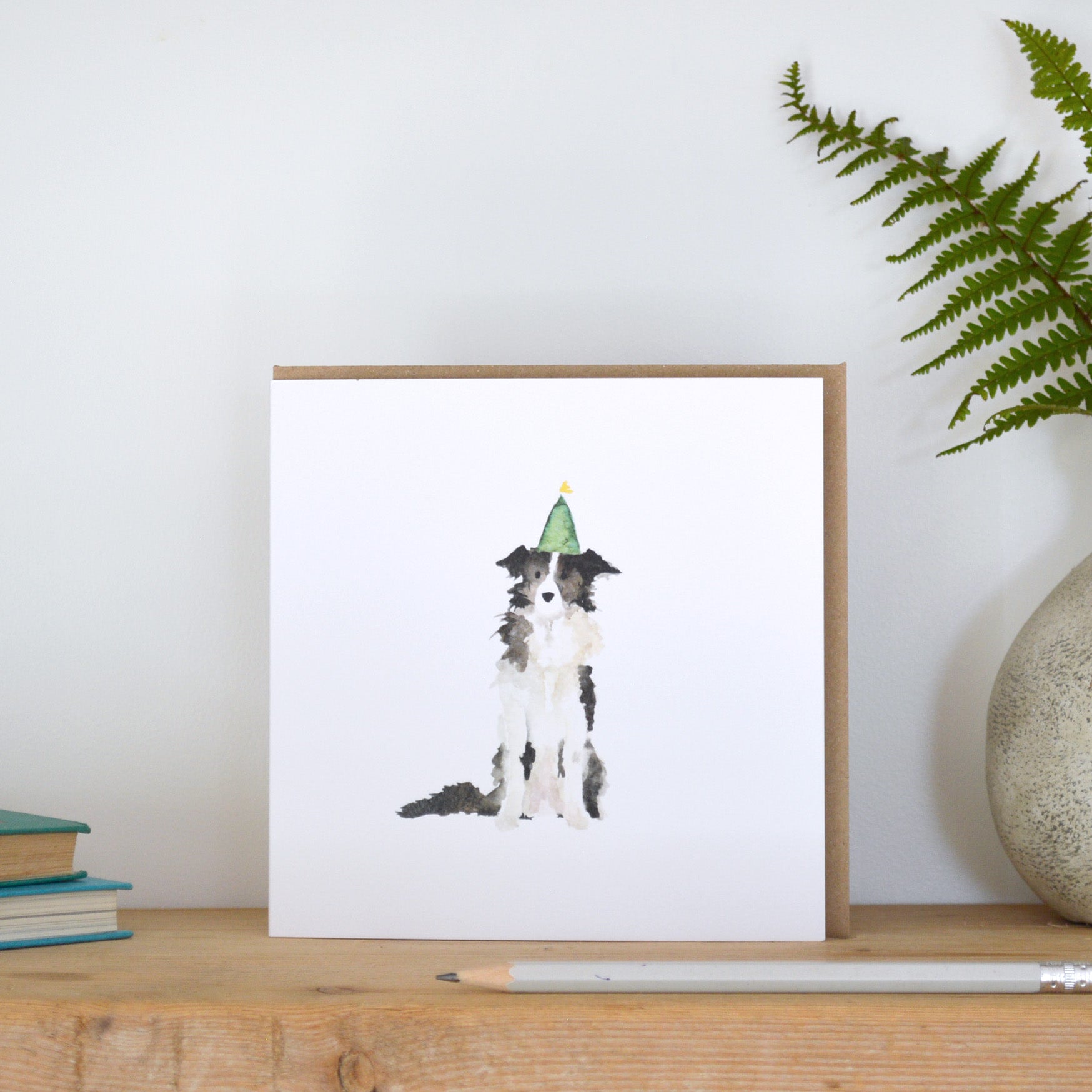 Border Collie Card