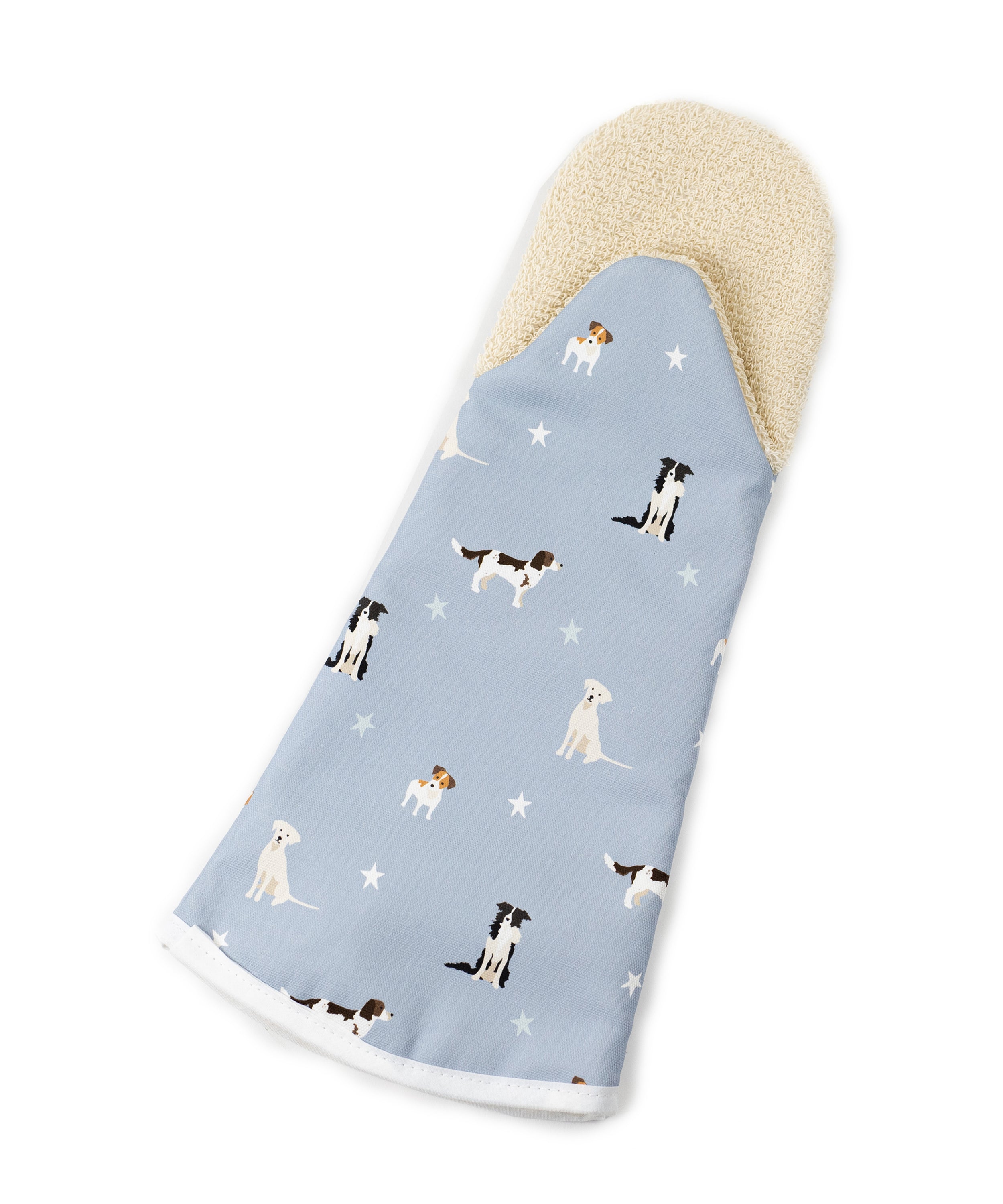 Blue Dogs design Oven Gauntlet