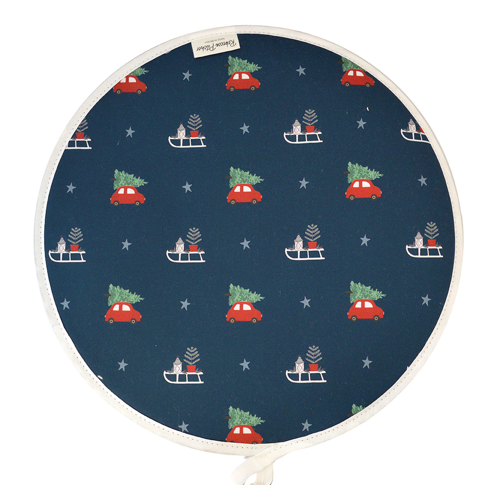 Driving Home for Christmas Circular Hob Cover (single)