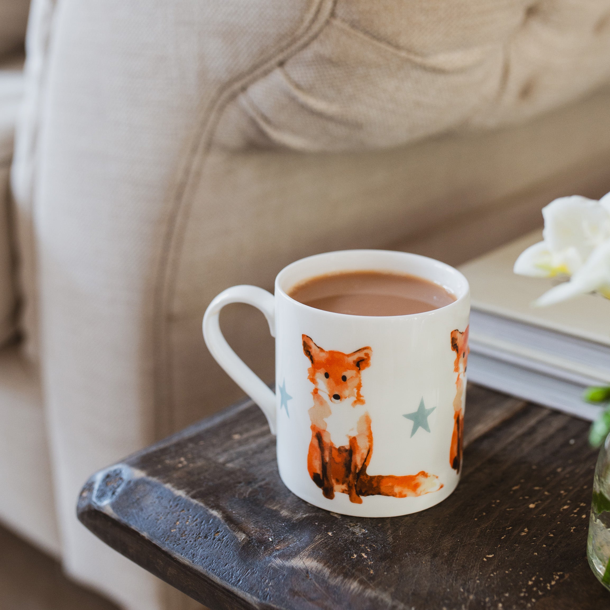 Fox Fine Bone China Mug