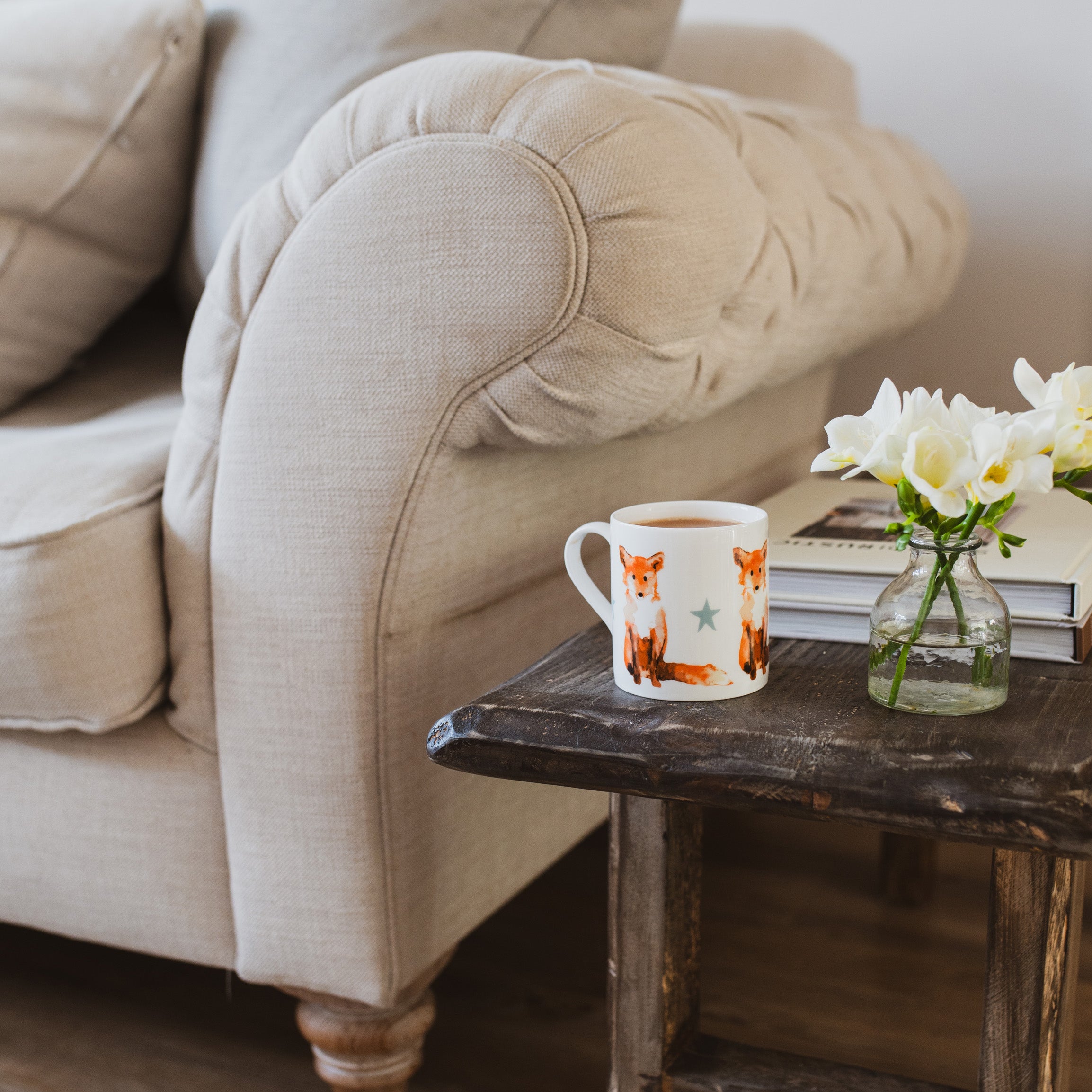 Fox Fine Bone China Mug