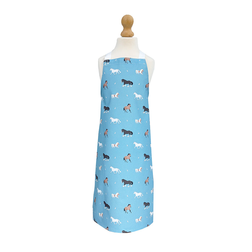 Horses Kids Apron