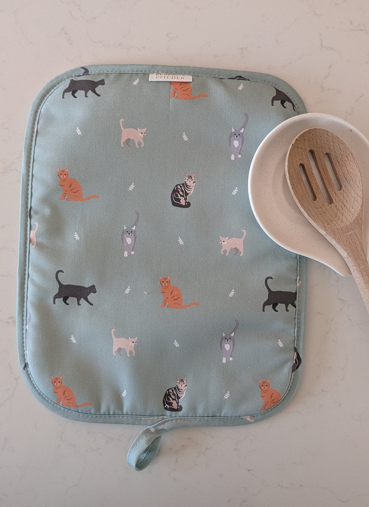 Cats Rectangular Hob Cover (single)