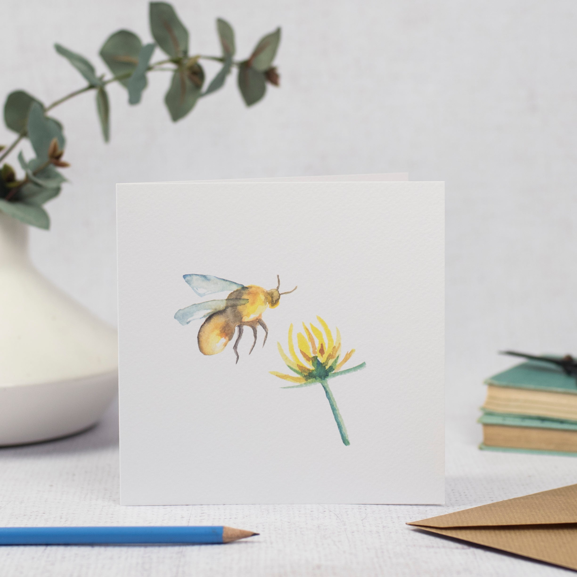 bumble bee card