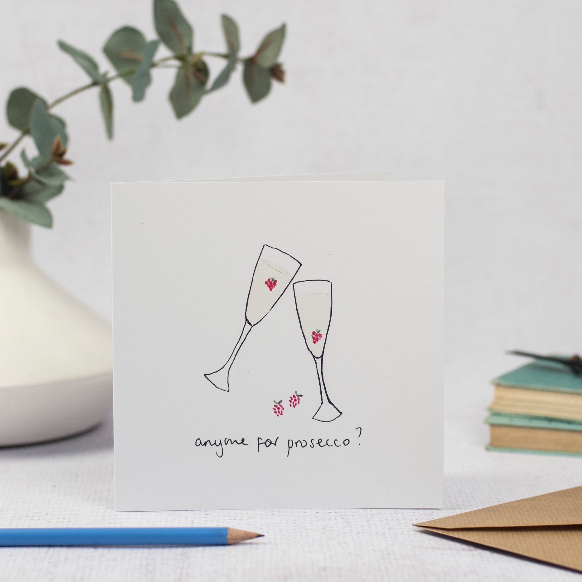 anyone for prosecco card