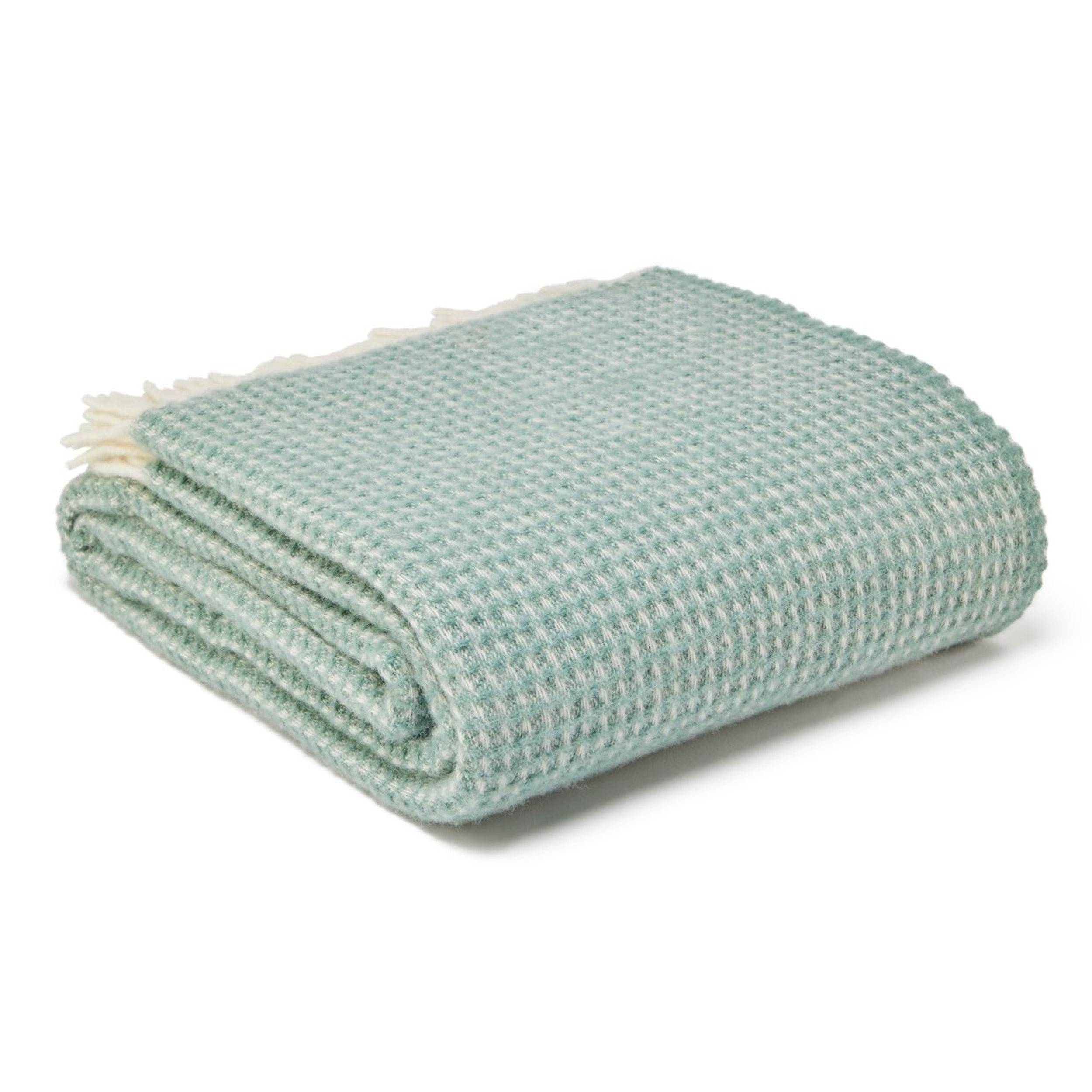 Sea Green Extra Large Wool Blanket