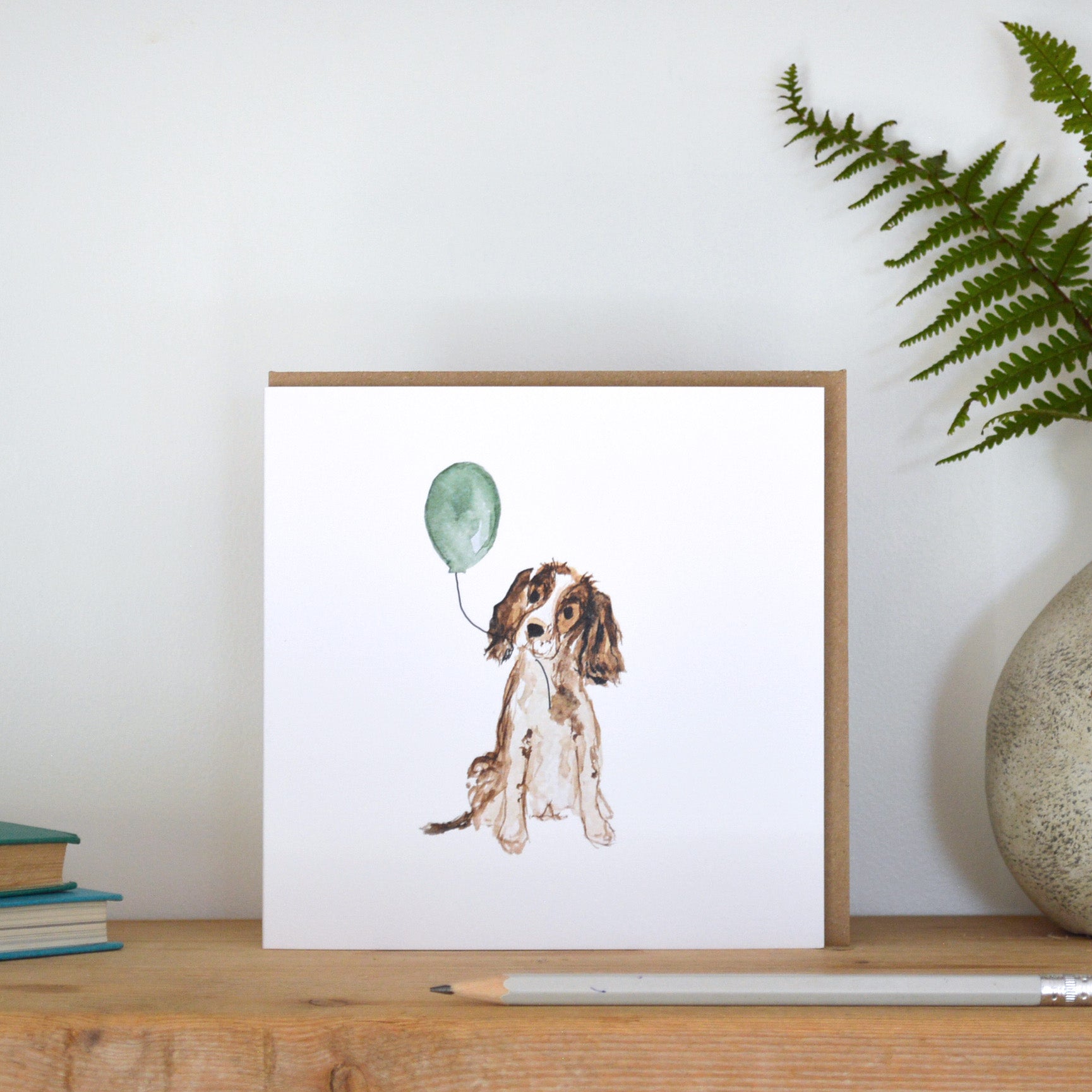Springer Spaniel Card