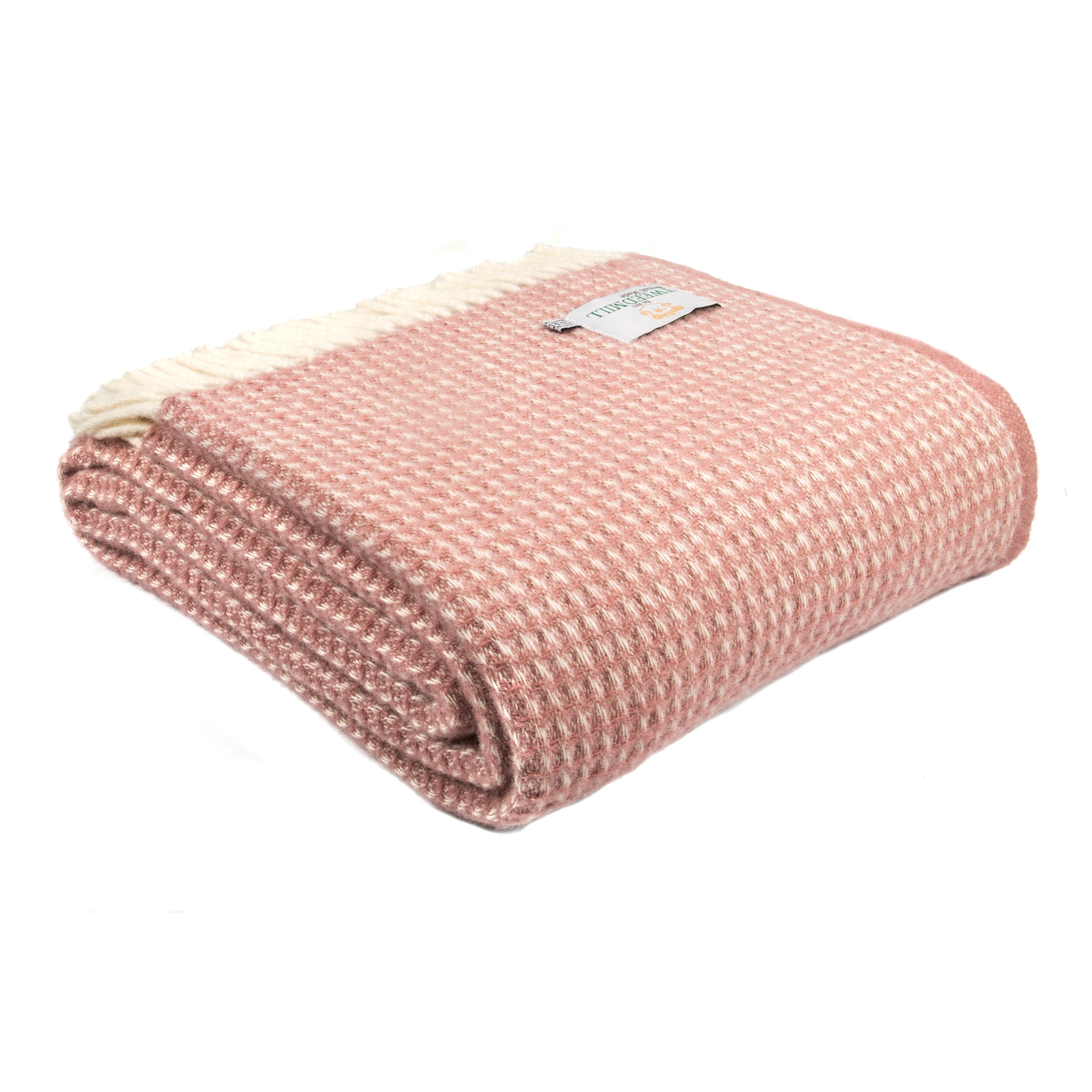 Extra Large Pink Wool Blanket