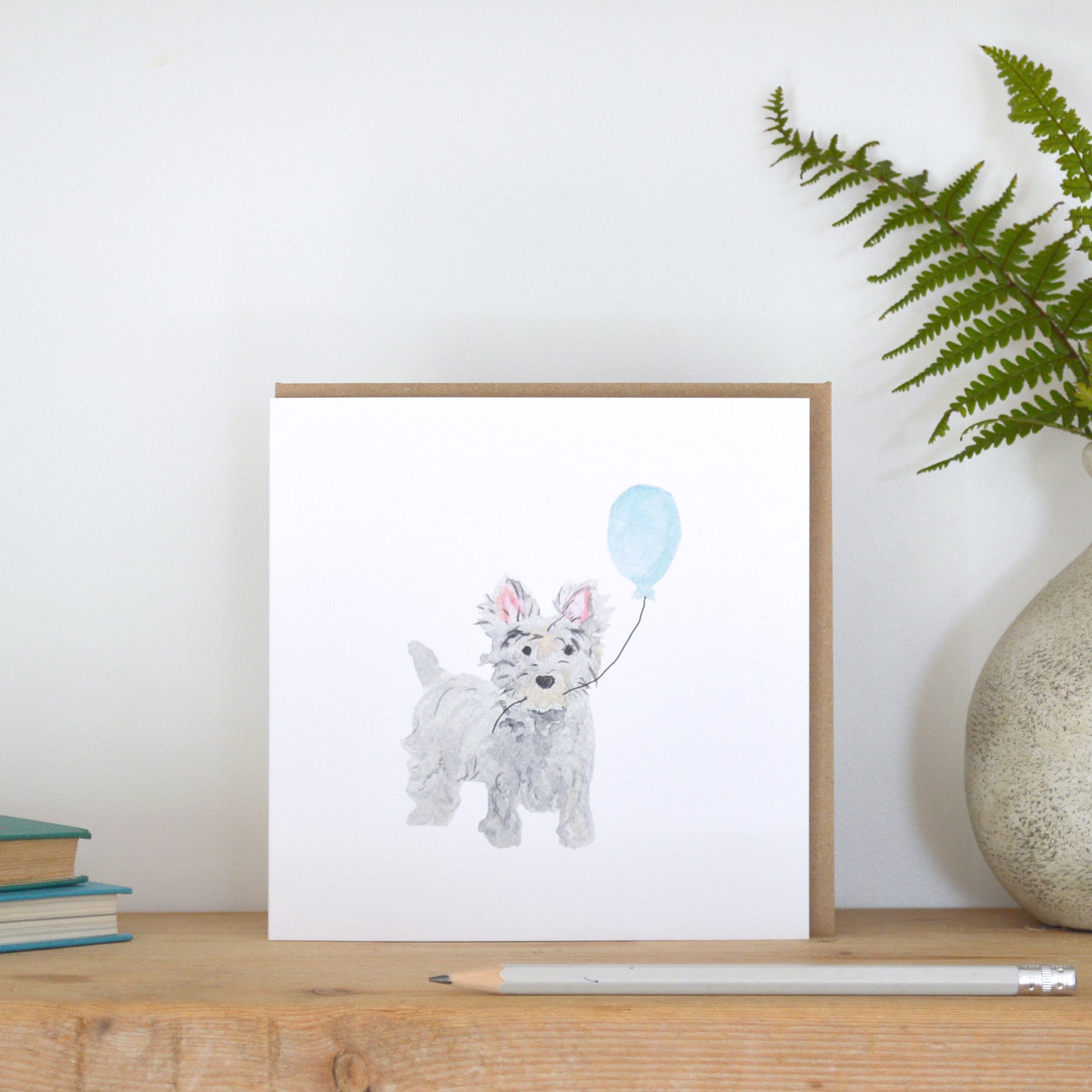 West Highland Terrier Card