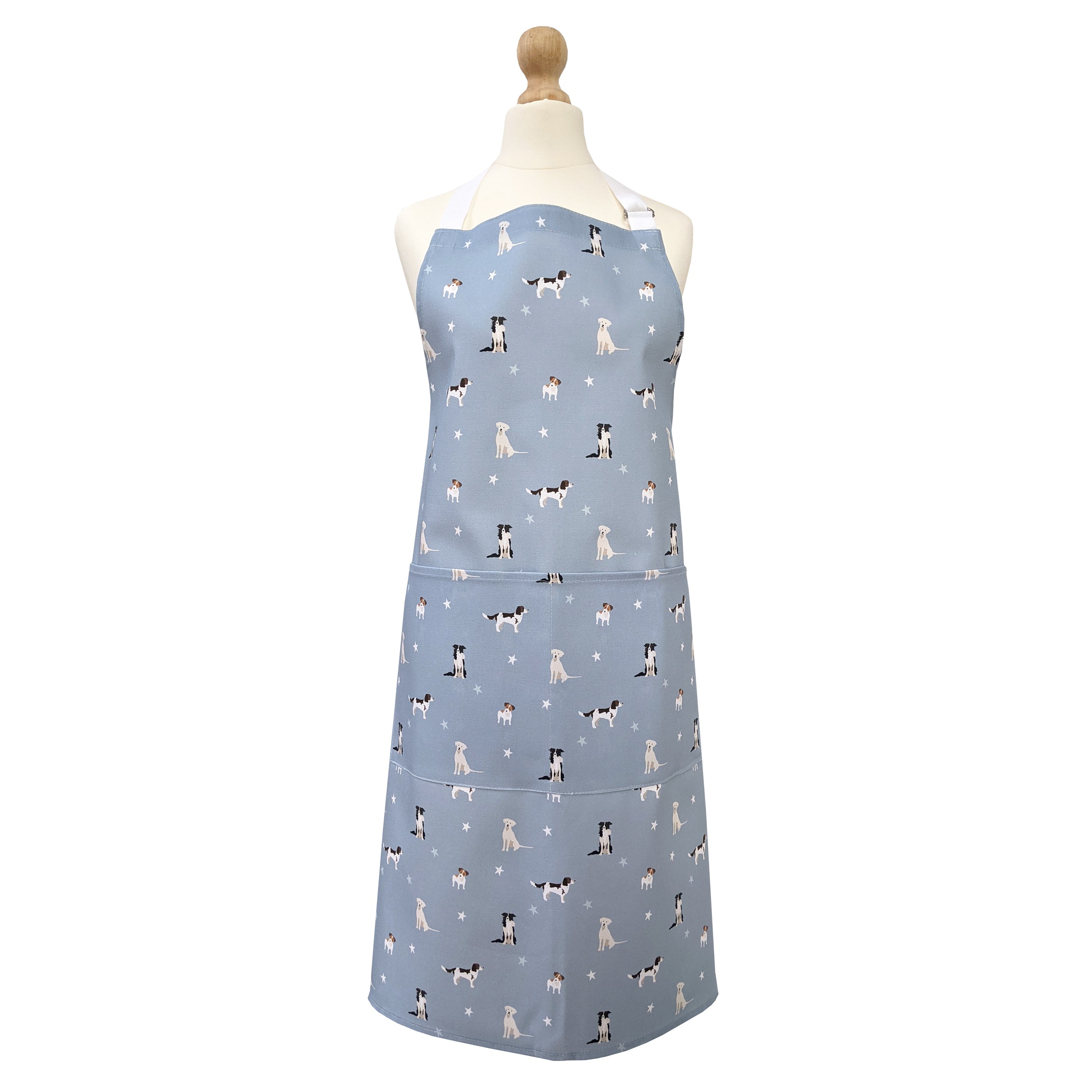 Dogs Adult Apron by Rebecca Pitcher