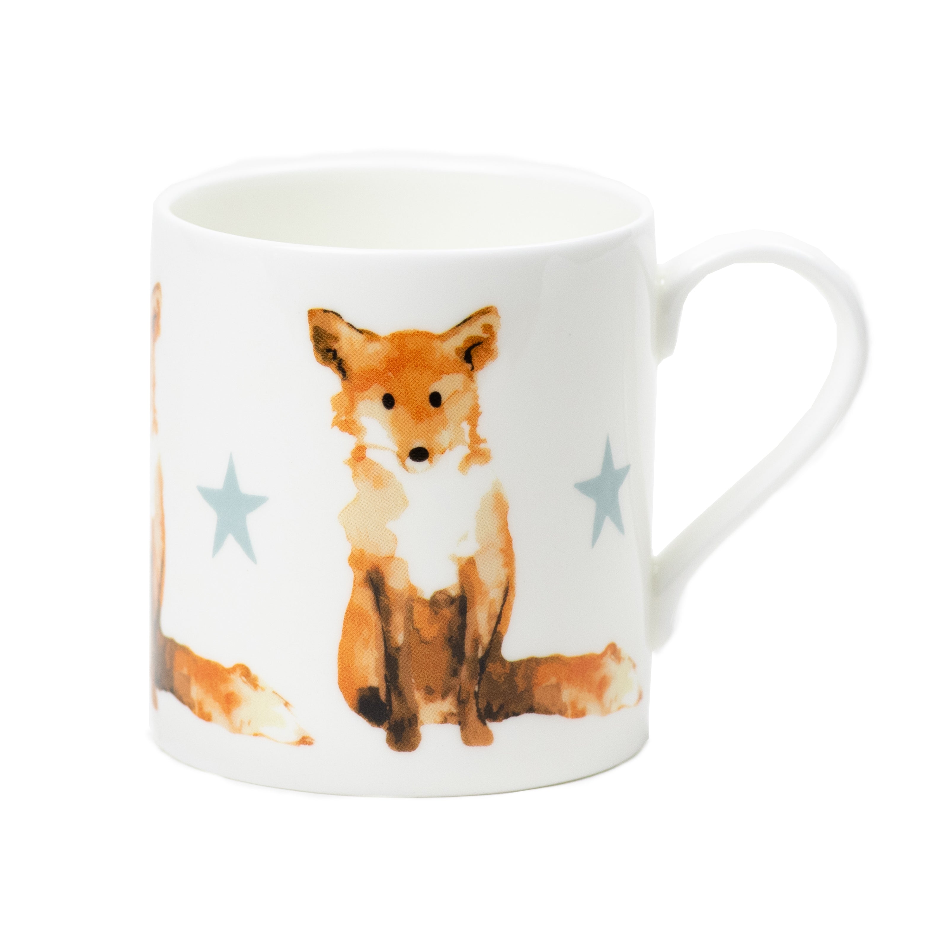 Fox Fine Bone China Mug by Rebecca Pitcher