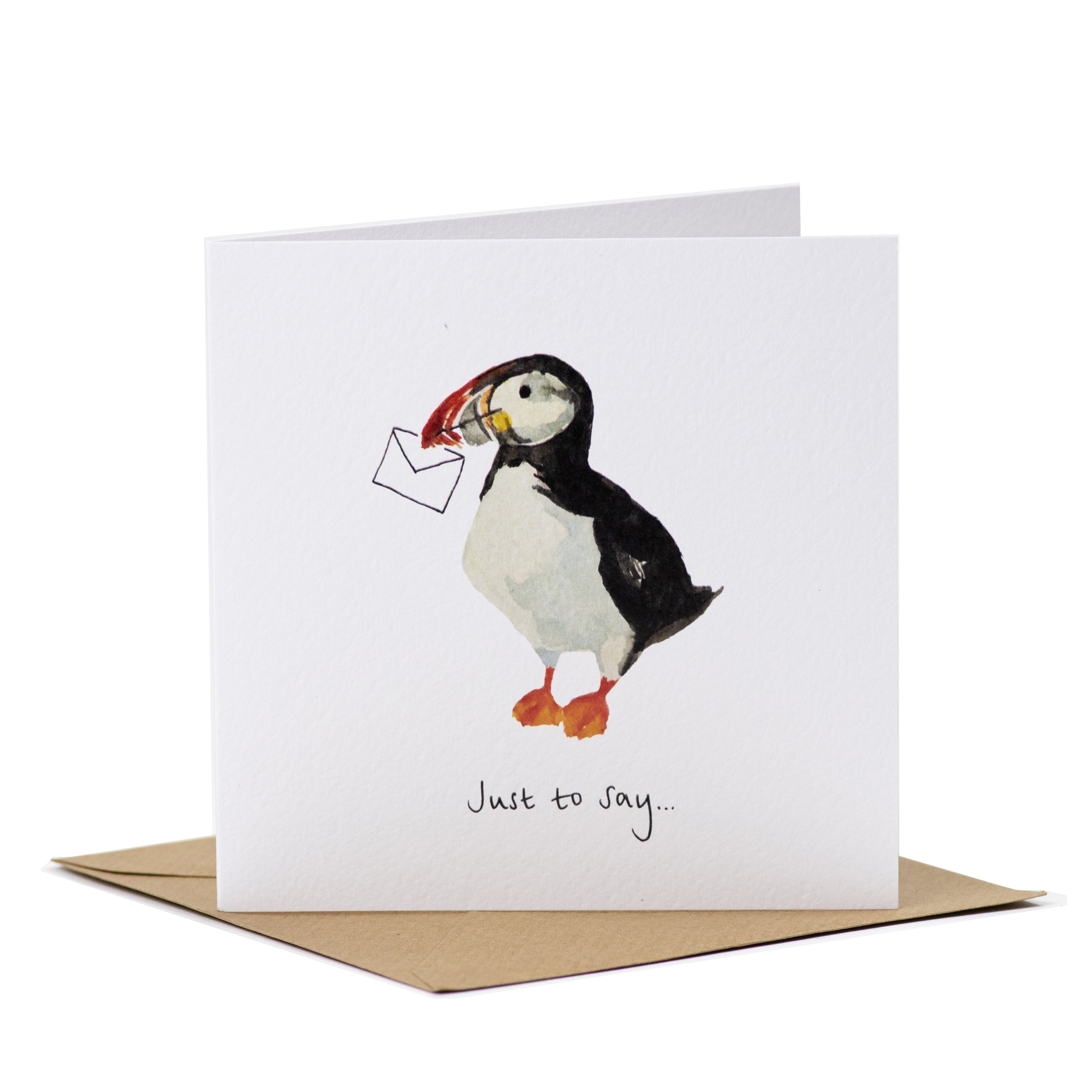 Puffin Notecards by Rebecca Pitcher
