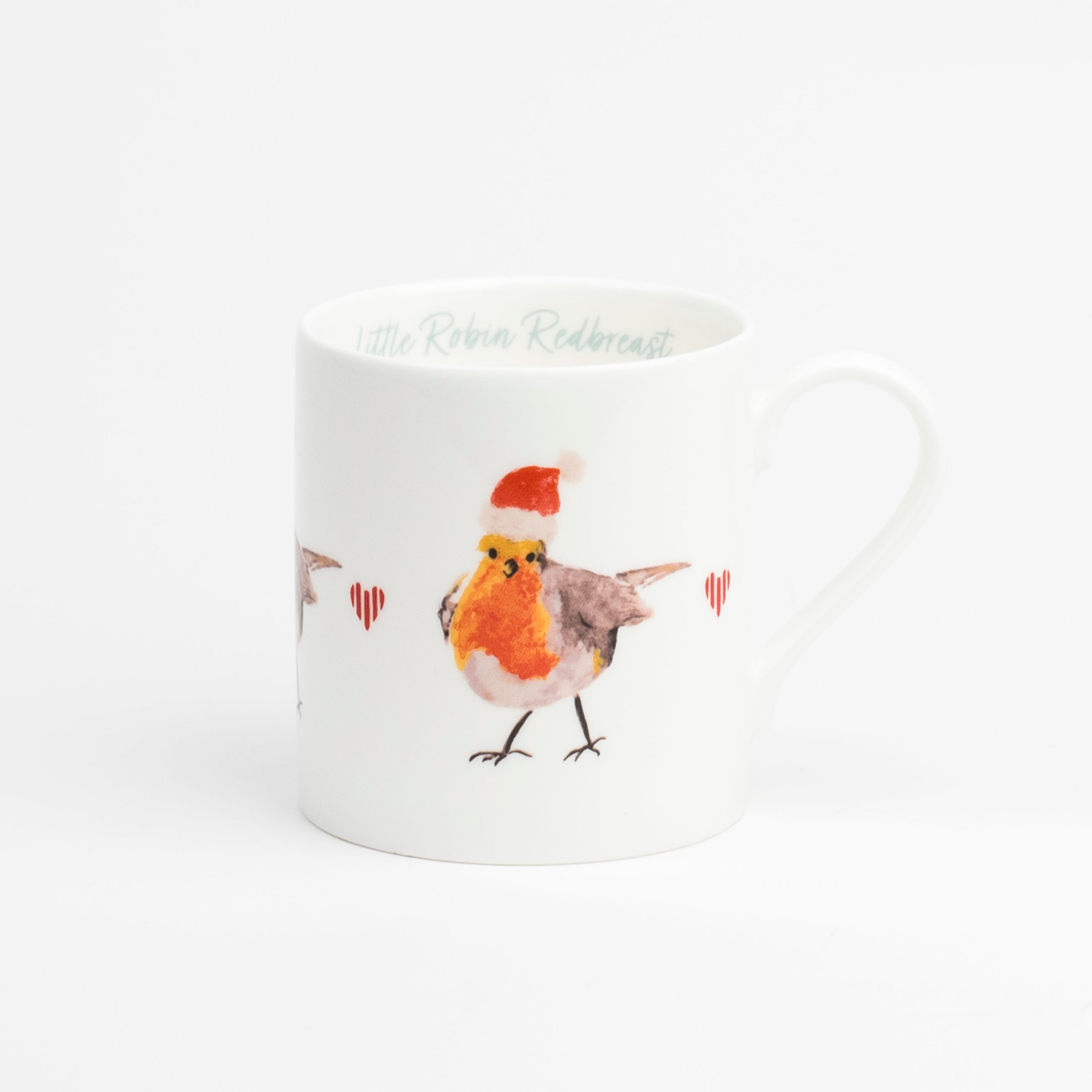 Christmas Robin Fine Bone China Mug