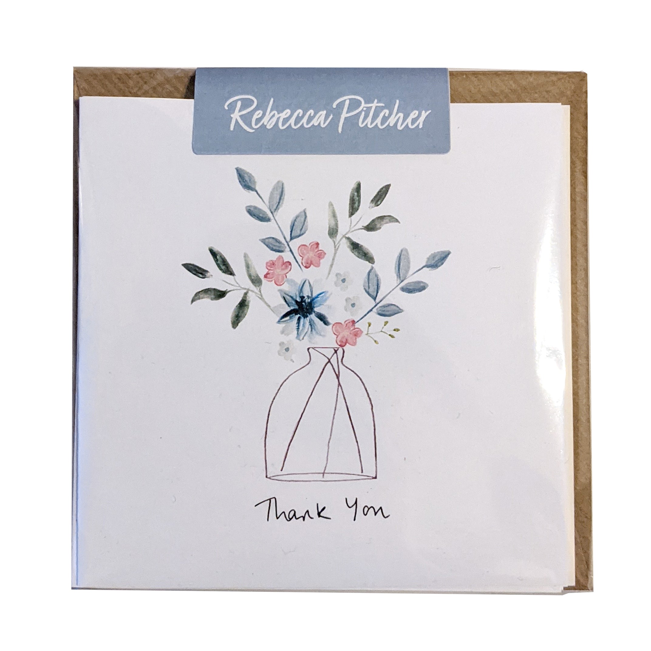 Thank You Notecards by Rebecca Pitcher