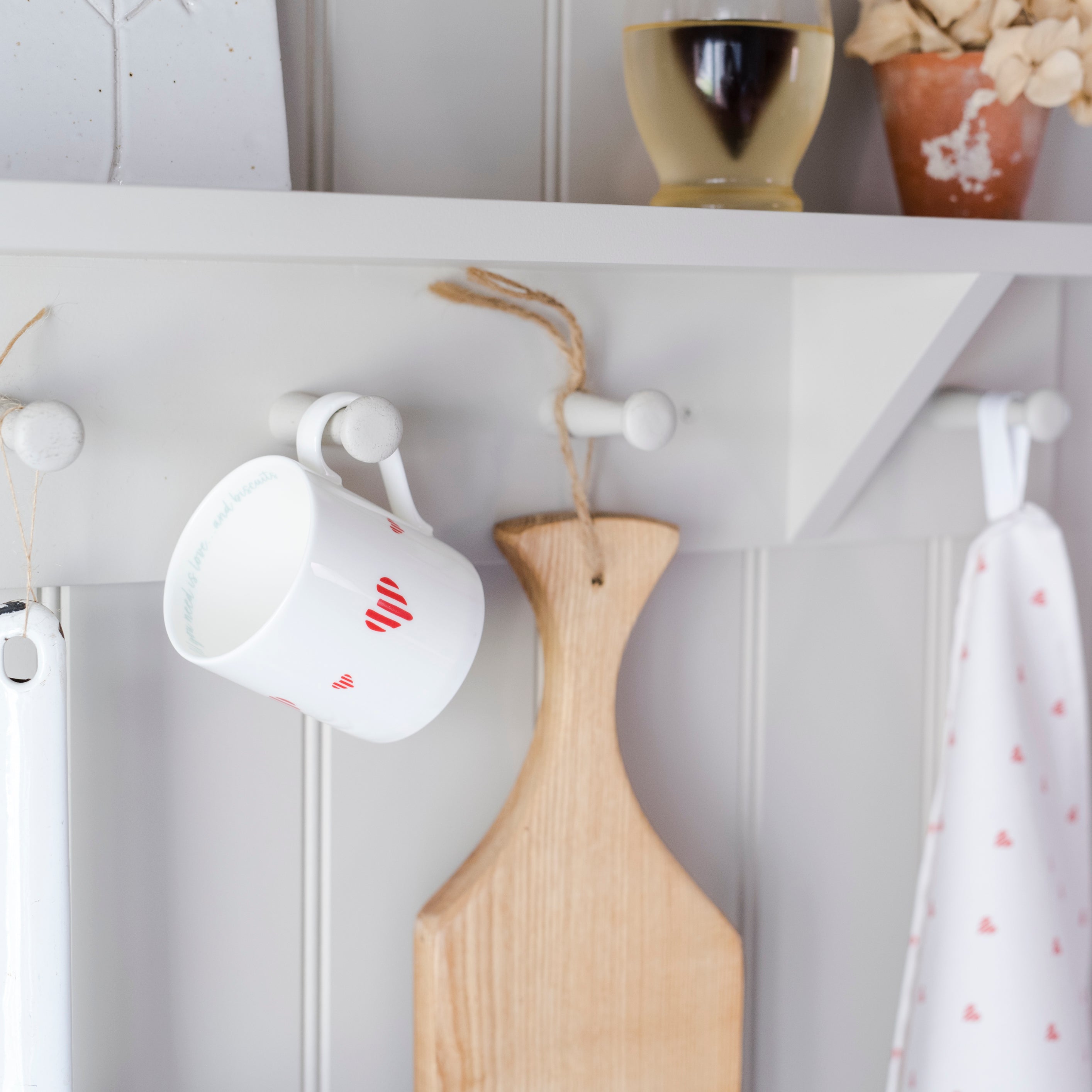 Hearts Fine Bone China Mug