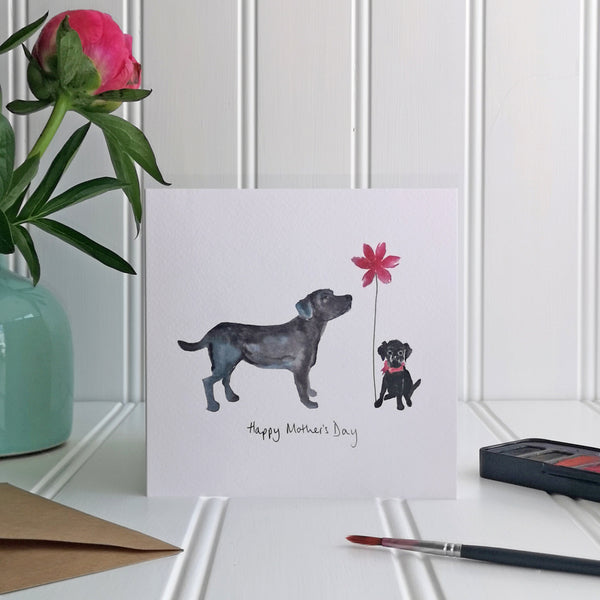 Mother's Day Labrador Card
