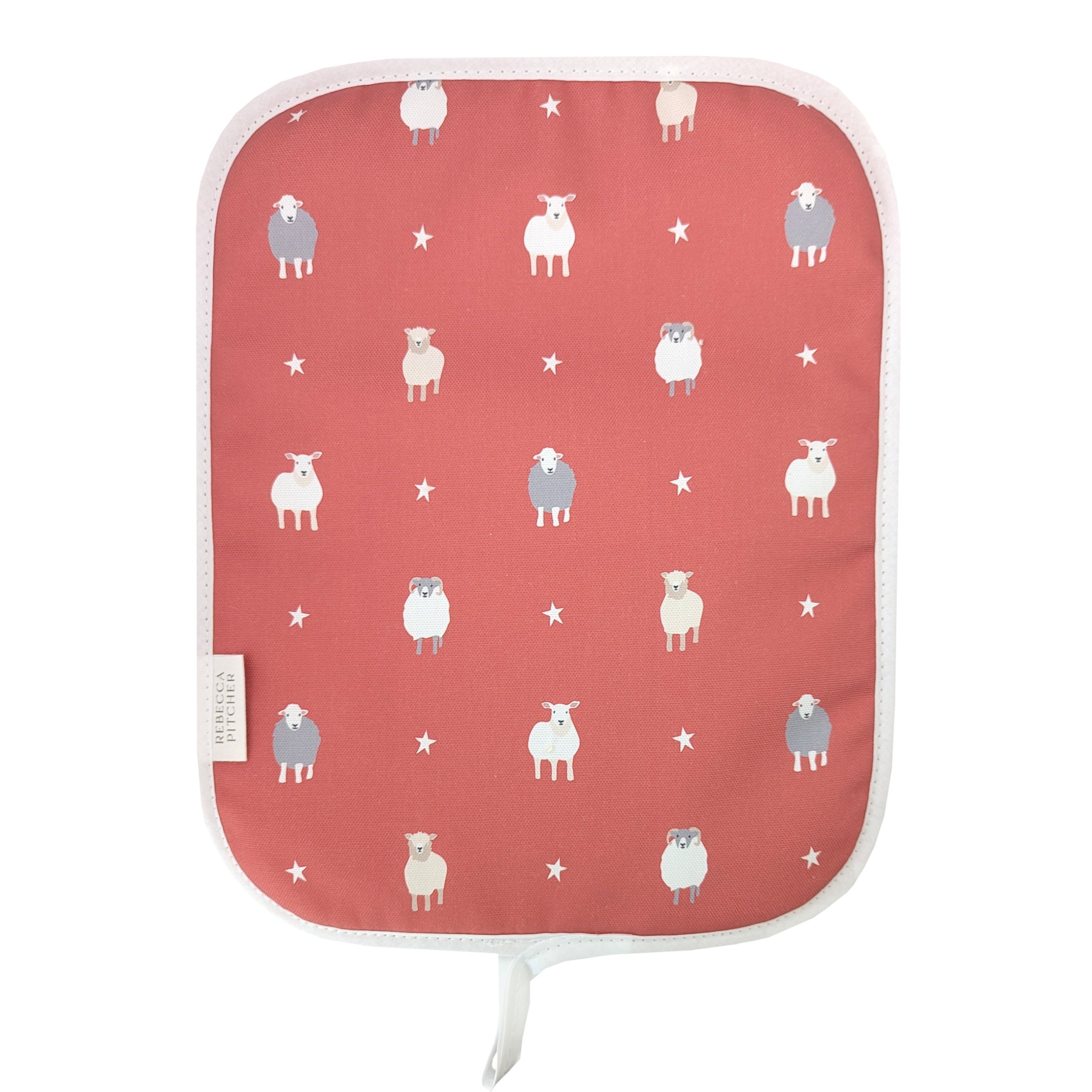 Red Sheep Design Rectangular Hob Cover