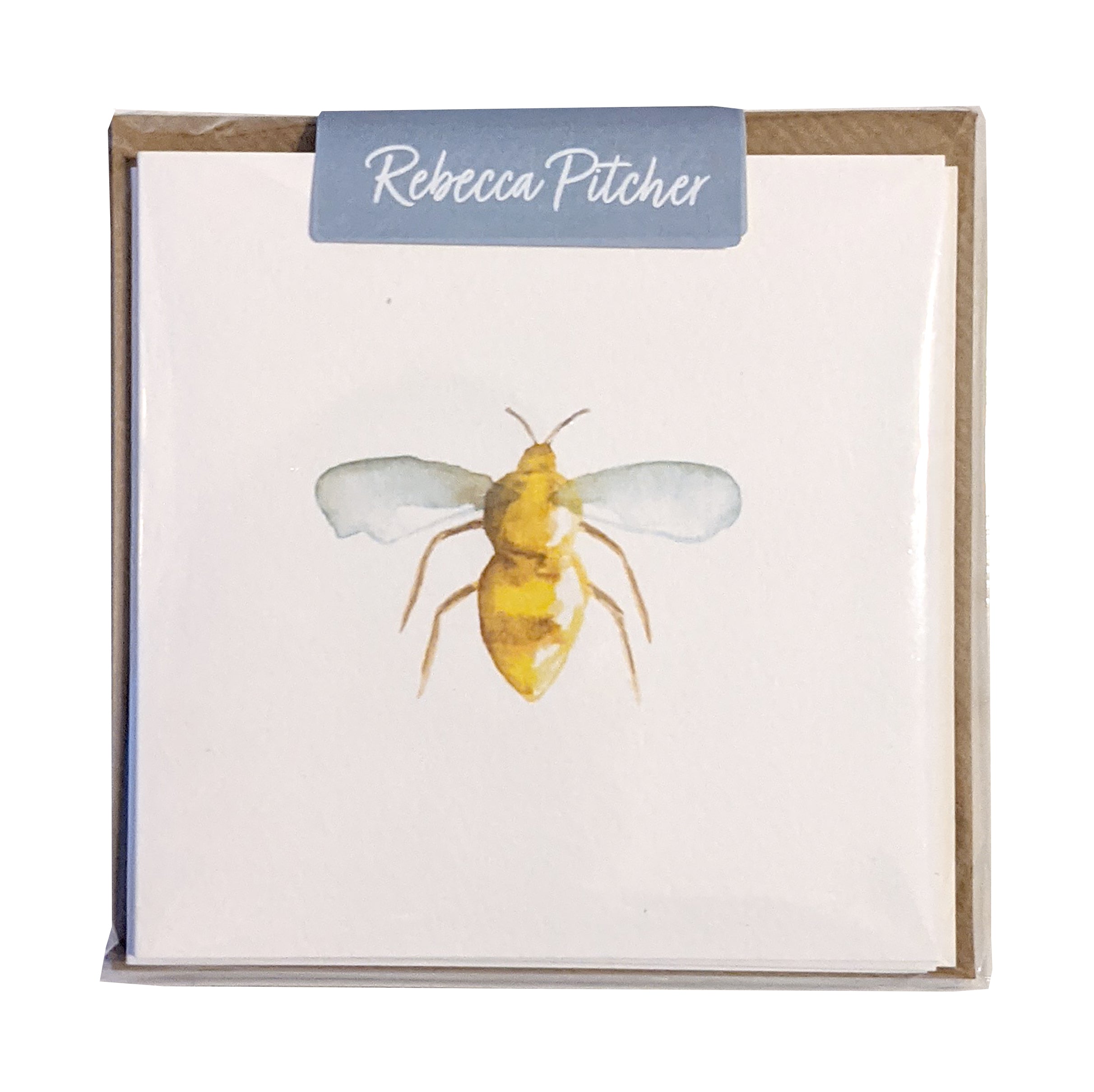 Bee Notecards by Rebecca Pitcher
