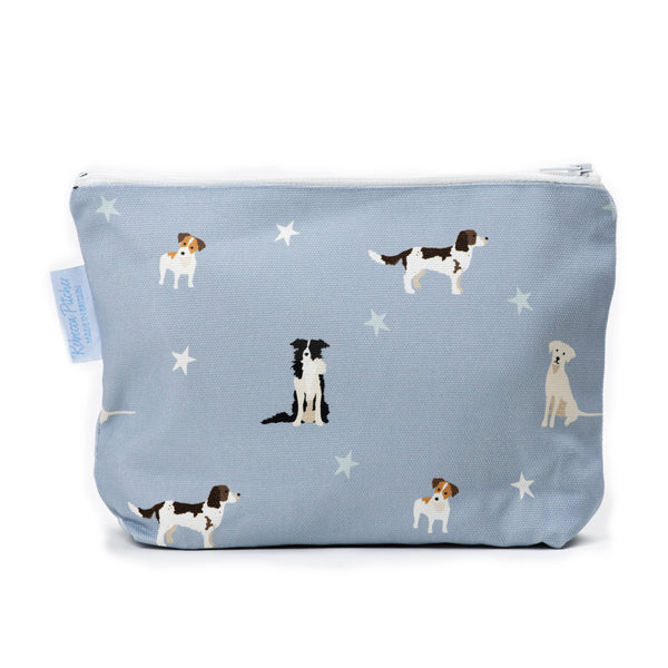 Dogs Makeup Bag by Rebecca Pitcher