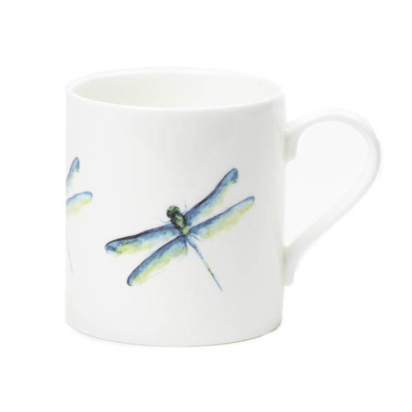 Dragonfly Fine Bone China Mug by Rebecca Pitcher
